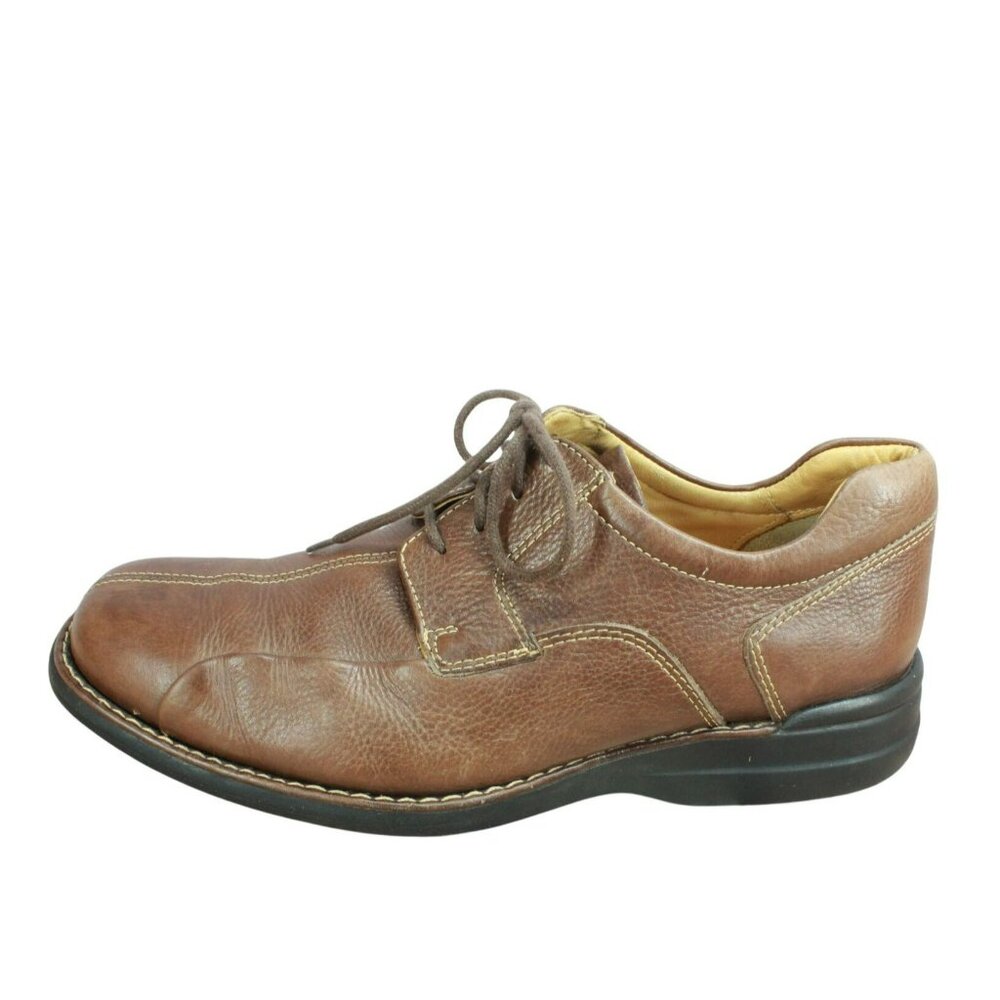 Johnston Murphy Shuler Leather Lace Up Comfort Bicycle Oxford Shoes Size 9 M